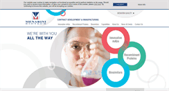 Desktop Screenshot of menarini-biotech.com